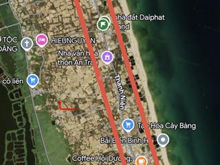 Bán mảnh đất 225m2 mặt đường thanh niên xã thăng trường,thành phố đà nẵng giá chỉ hơn 1,6 tỷ