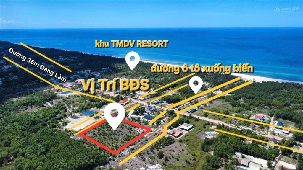 1 hecta đất thổ cư sát biển quảng bình, thích hợp phân lô tách thửa giá chỉ 12 tỷ