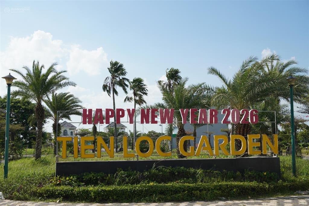 Thời điểm vàng đầu tư đất nền dự án tiến lộc garden, dự án 1/500, sổ hồng riêng, cửa chính sân bay