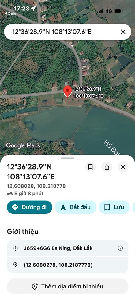 Đất giáp hồ đội 43 siêu đẹp dt 7*42,4m sẵn thổ đường bê tông tới đất kdc đông đúc giá chỉ 550tr/lô
