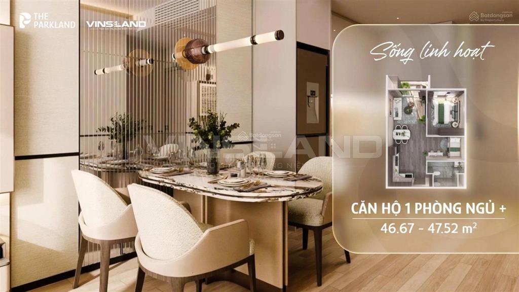 Độc nhất vô nhị 1pn rẻ như căn studio 2.54tỷ  đông bắc view công viên ngắm pháo hoa the parkland