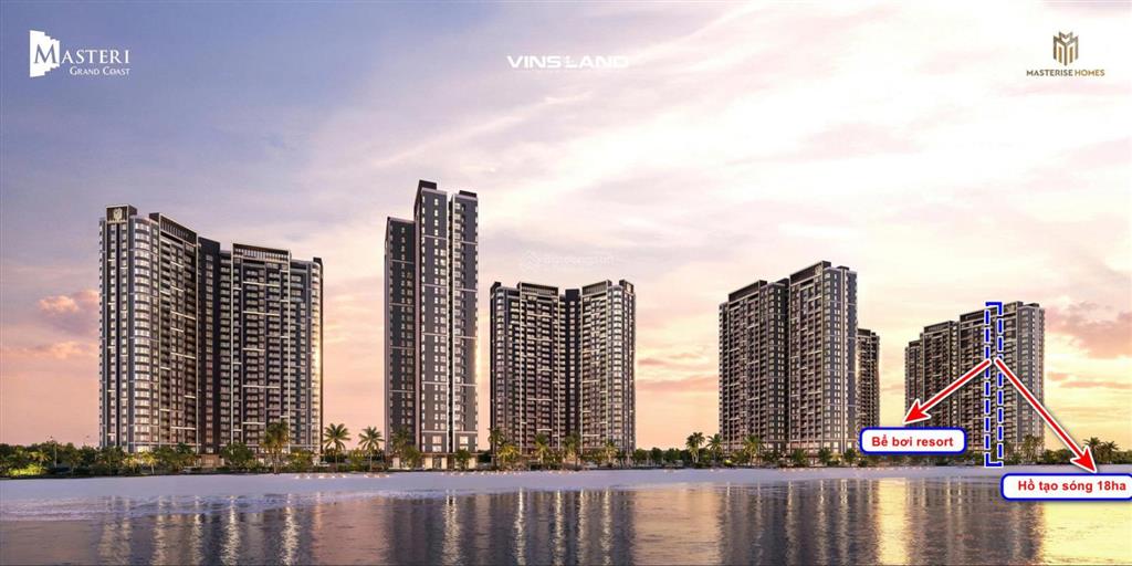 Lo gì đời này không rực rỡ khi mua 1pn + view hồ  tầng trung vốn chỉ 900 triệu masteri grand coast