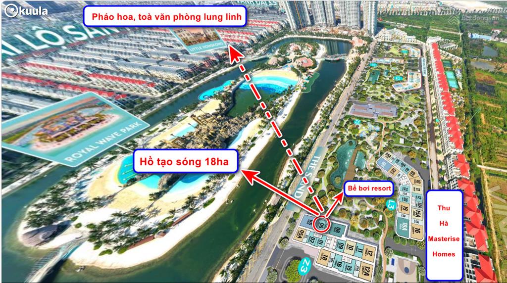 Lo gì đời này không rực rỡ khi mua 1pn + view hồ  tầng trung vốn chỉ 900 triệu masteri grand coast