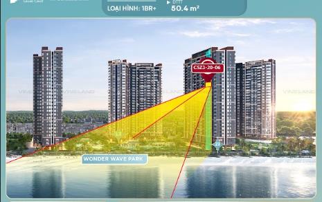 Lo gì đời này không rực rỡ khi mua 1pn + view hồ  tầng trung vốn chỉ 900 triệu masteri grand coast