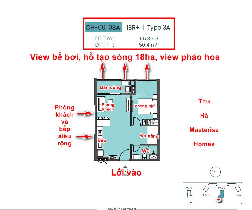 Lo gì đời này không rực rỡ khi mua 1pn + view hồ  tầng trung vốn chỉ 900 triệu masteri grand coast