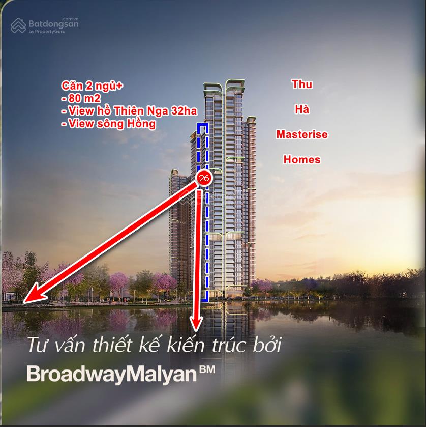 Hoa hậu của hoa hậu2pn+tầng trungview hồ điều hoàôm trọn sông hồng thơ mộnglumiere essence peak