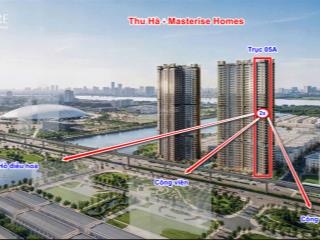 Biệt thự vip trên không 3pn rộng nhất tầng trung  view hồ điều hoà, công viên lumiere essence peak