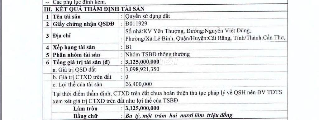 Bán nhà mặt tiền nguyễn việt dũng