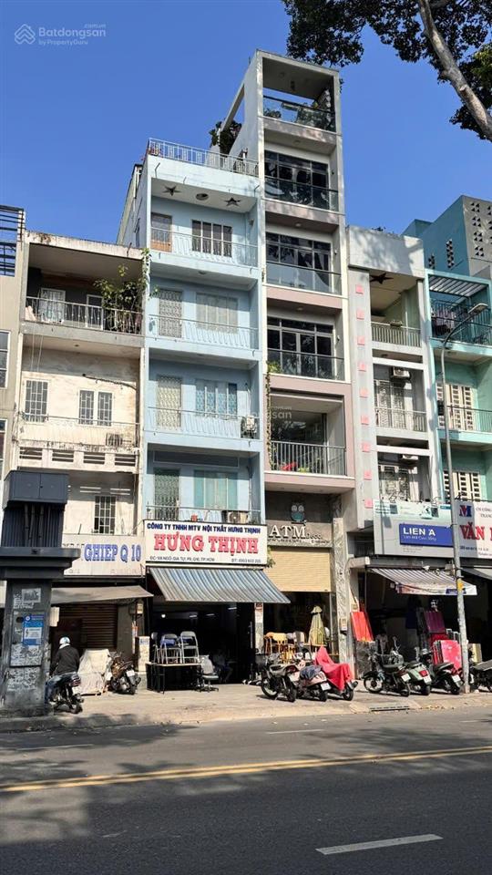 Chỉ 1 căn duy nhất ngang 4m giá dưới 30tỷ mặt tiền ngô gia tự quận 10 dt (4x14m) 5 tầng chỉ 25tỷ