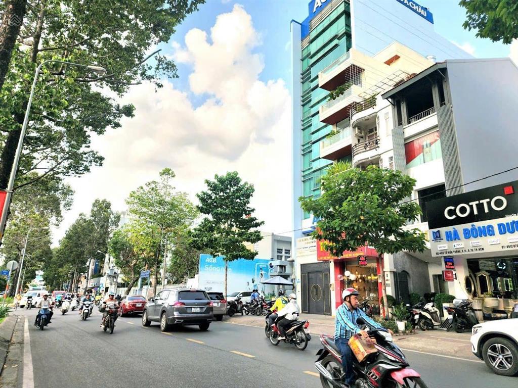 Bán nhà mặt tiền thành thái quận 10 (4x20m 5 tầng) chỉ 35 tỷ có sẵn dòng tiền 65tr/th