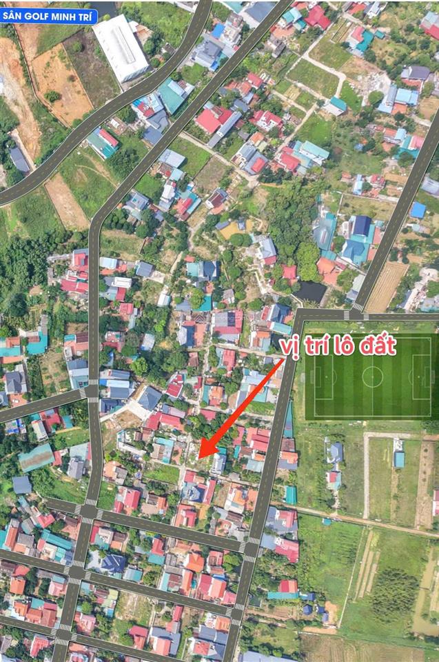 Nhỉnh 1 tỷ có ngay lô đất sổ đỏ 90m2 ngõ thông ô tô