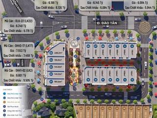 Bán nhà mặt tiền đường Đào Tấn TP Huế