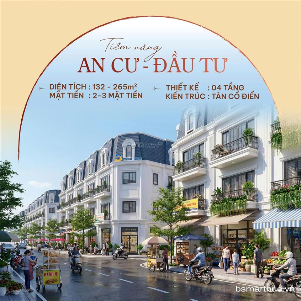Chỉ 1,6 tỷ (20% sp) sở hữu ngay nhà 4 tầng trung tâm tp huế khu đô thị phú xuân city
