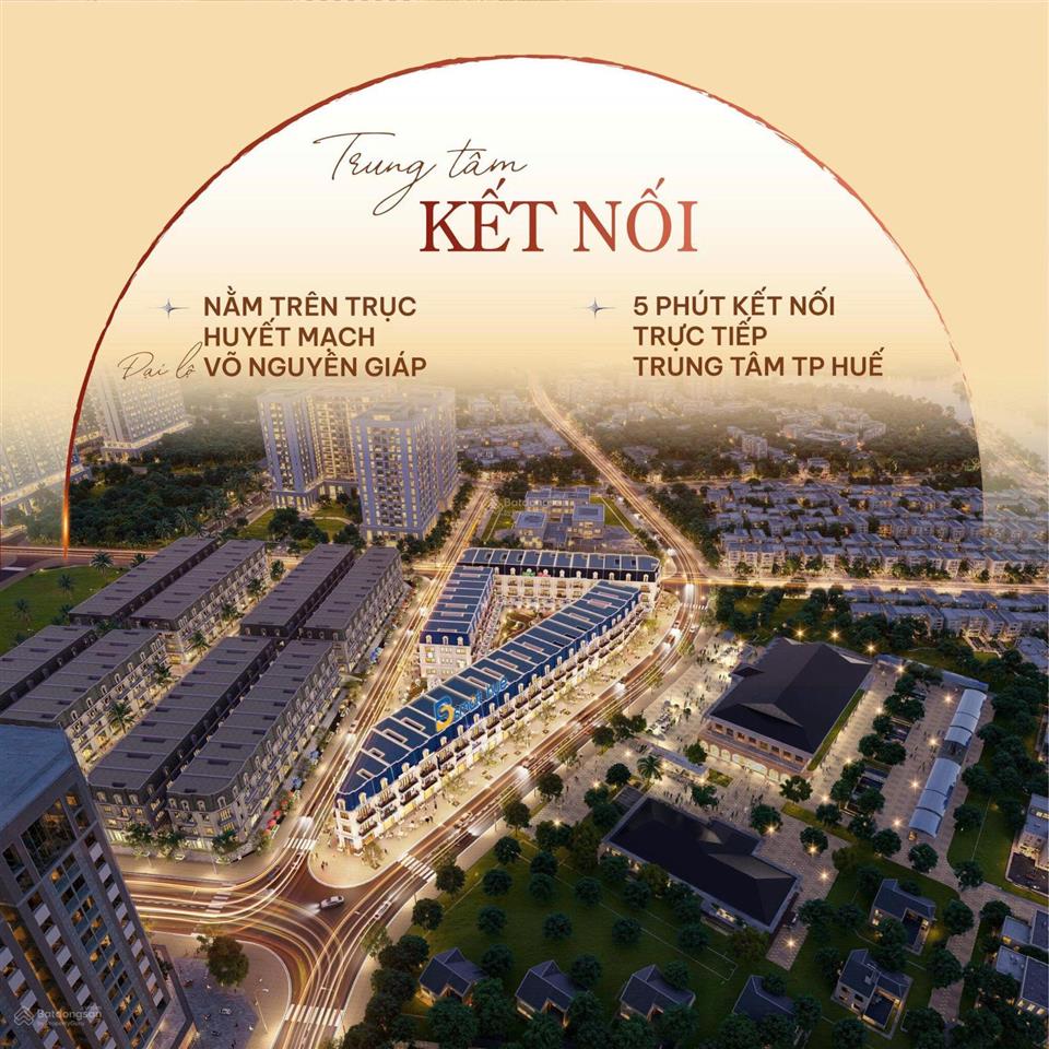 Shophouse mặt tiền chợ cống mới cơ hội đầu tư dòng tiền 480tr/năm tại trung tâm tp huế