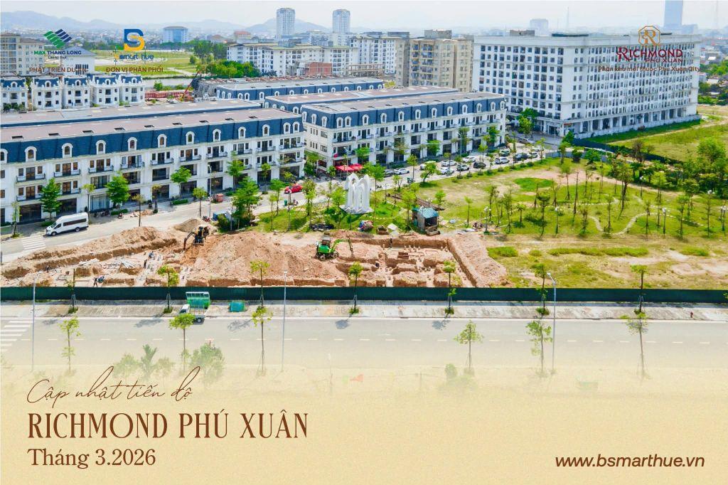 Shophouse mặt tiền chợ Cống Mới Trung tâm TP Huế chỉ với 1ty6