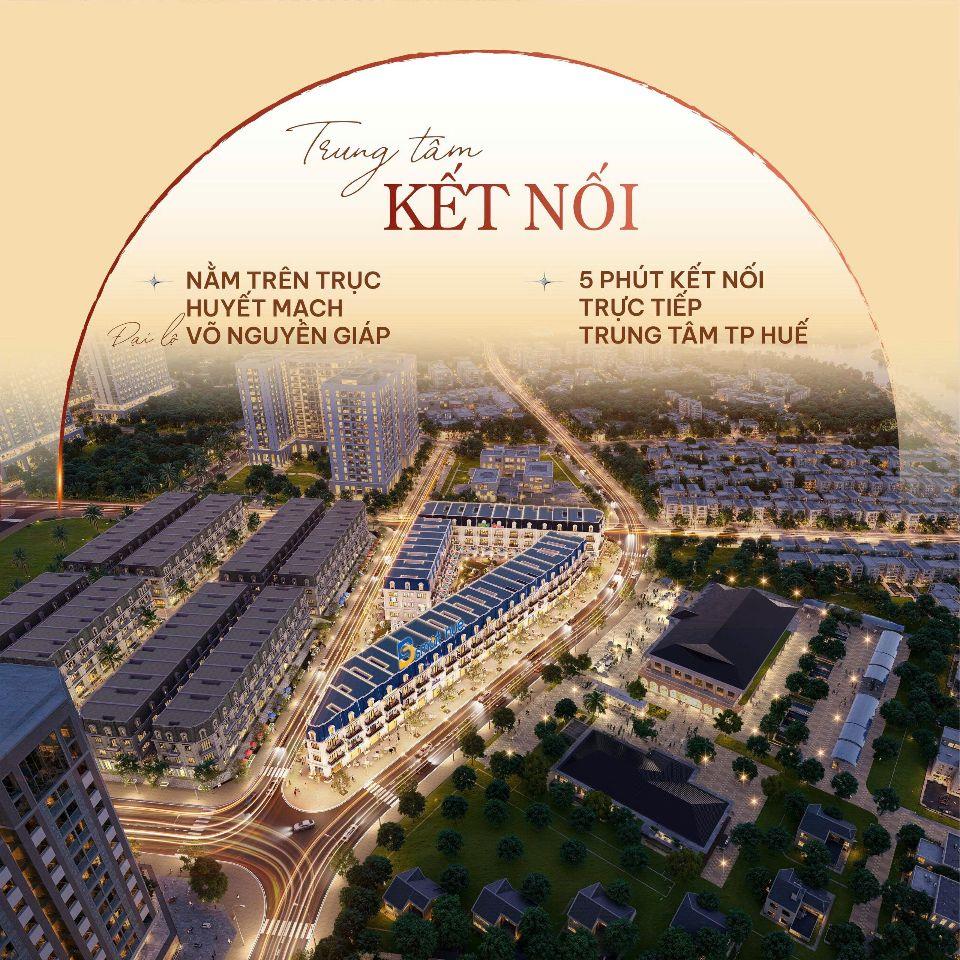 Shophouse mặt tiền chợ Cống Mới Trung tâm TP Huế chỉ với 1ty6