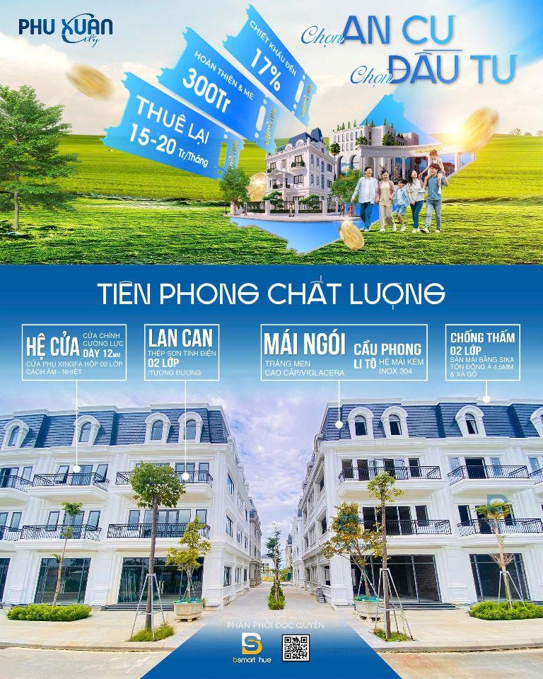 Mặt Tiền Chợ Cống Mới vị trí đắc địa trung tâm Thành Phố Huế