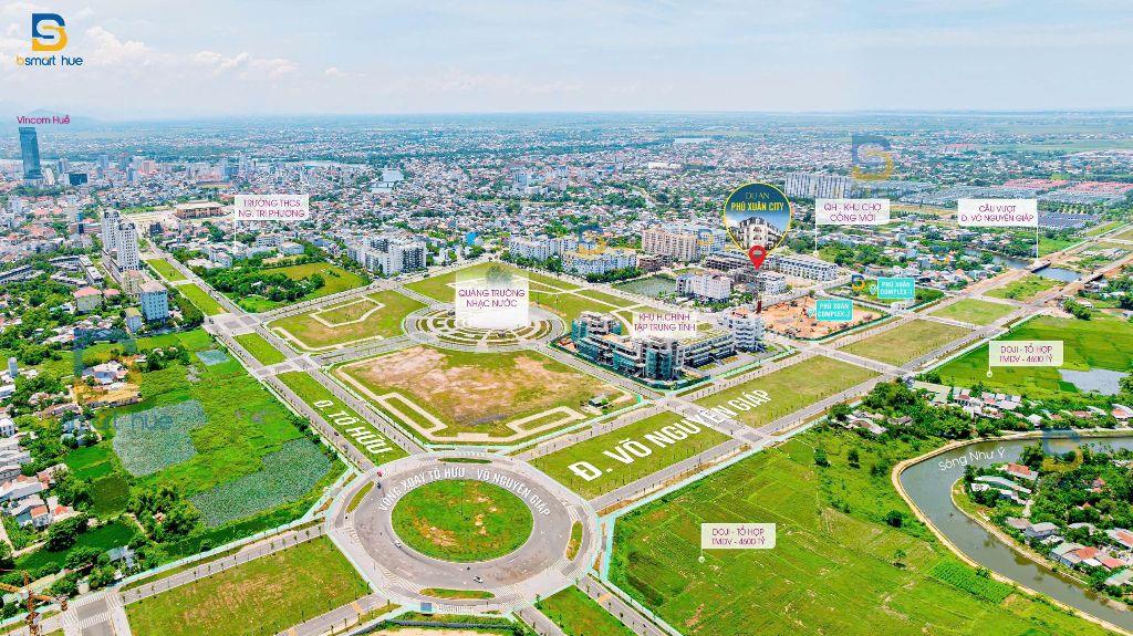 Khu nhà phố đẳng cấp sang trọng bậc nhất TP Huế không ngập lụt
