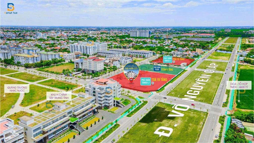 Thanh toán dài hạn 36 tháng tặng ngay gói 280tr kđt phú xuân city