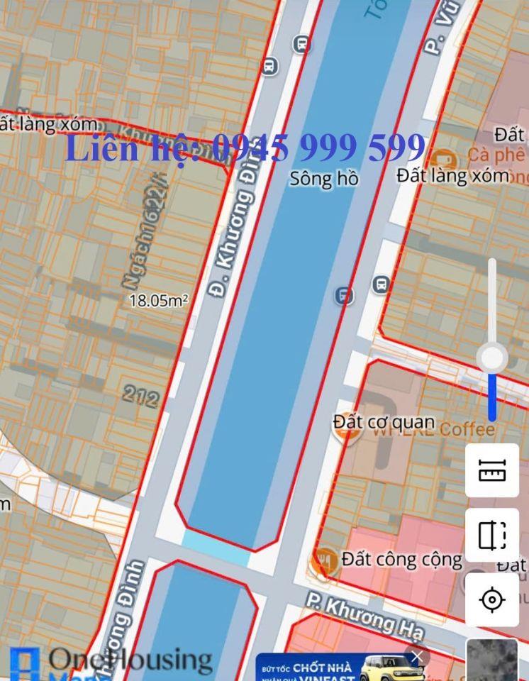 Bán 250m2 mặt phố Khương Đình Thanh Xuân kinh doanh vỉa hè. Mặt tiền 10m vỉa hè 8m hai mặt thoáng, tuyến phố nhiều nhà m