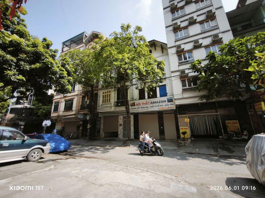 Phân lô Đền Lừ Hoàng Mai mặt tiền 5.5m vỉa hè 20 tỷ. Đối diện khu DT Louis Hoàng Mai trươc nhà vỉa hè rộng ô tô tránh nh