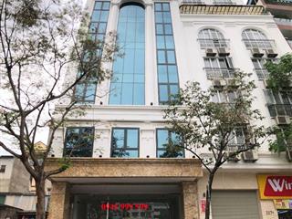 Nhà mới 10 tầng rộng 9m mặt phố Trịnh Công Sơn Tây Hồ 85 tỷ. Tầng hầm rộng thông cho thuê 200 triêu/ tháng. 