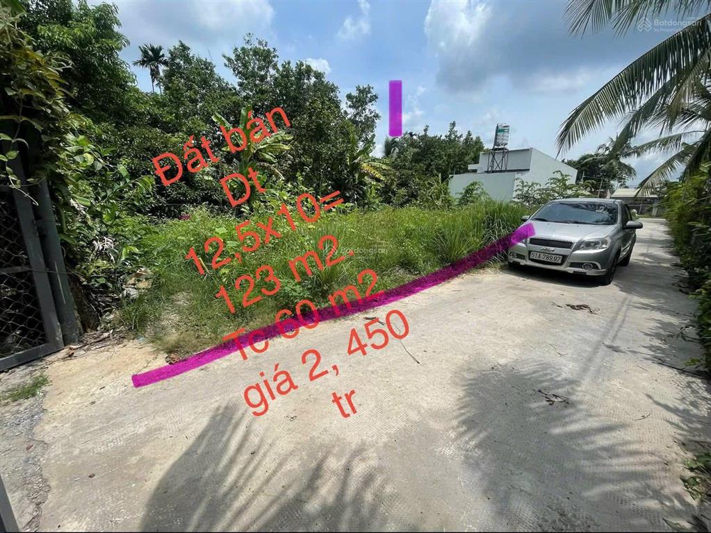 Bán đất tại hưng định 04, giá 2,4 tỷ, 126m2 thổ cư 60m tặng gpxd