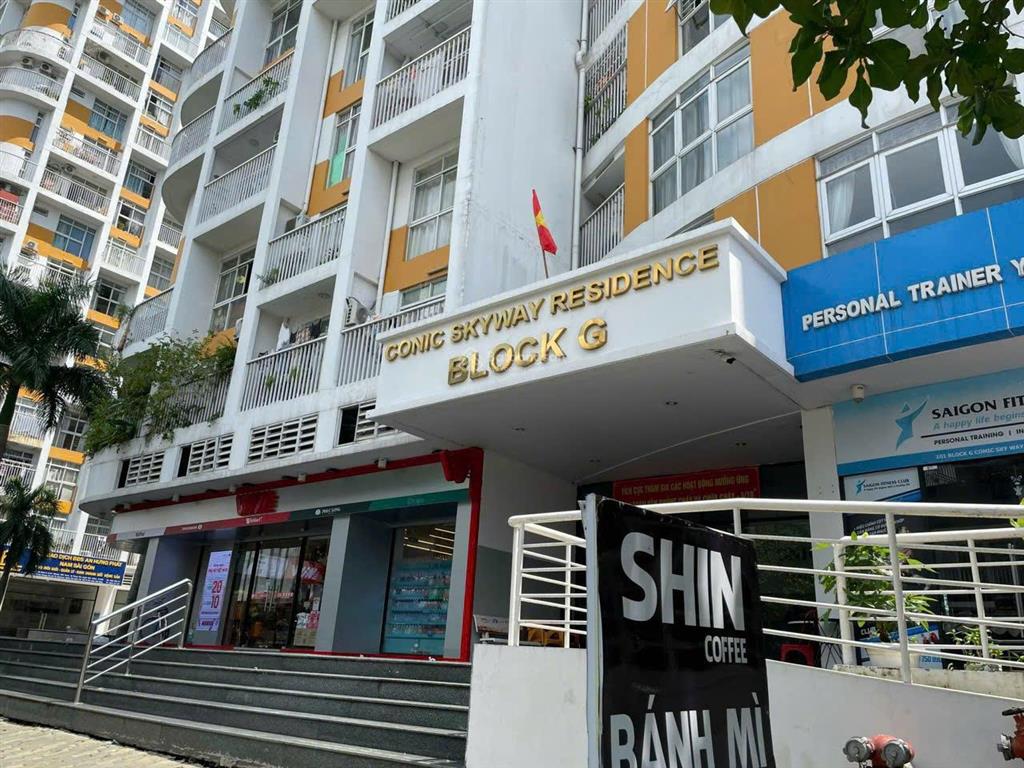 Cho thuê cc skyway residence 71m2, 7 triệu, 2pn + 1wc có nội thất
