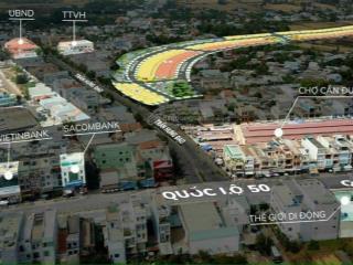 Cần bán nhanh nền đất 94m2 j dragon trung tâm cần đước giá chỉ 2,1 tỷ. shr