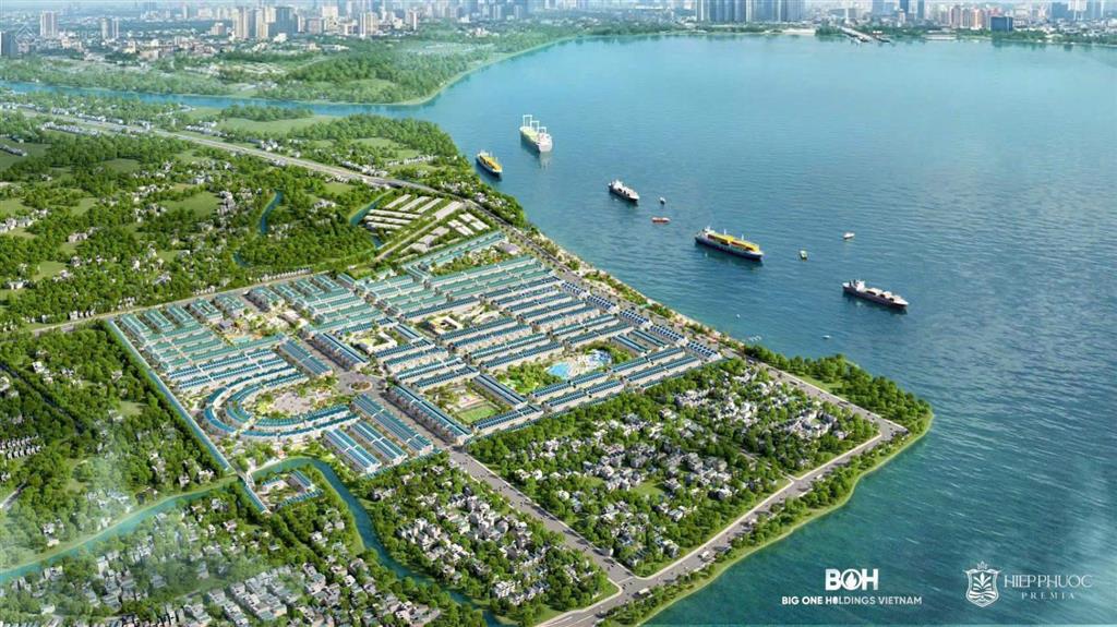 Chỉ 1,79 tỷ/nền 80m2 ngay tại hiệp phước premia, view sông đặng cấp