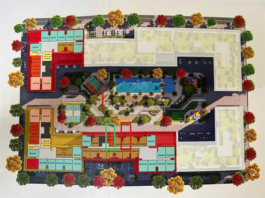 Bán căn hộ the win city, 44,4m2 giá full vat 1.57 tỷ. tt 36 tháng.
