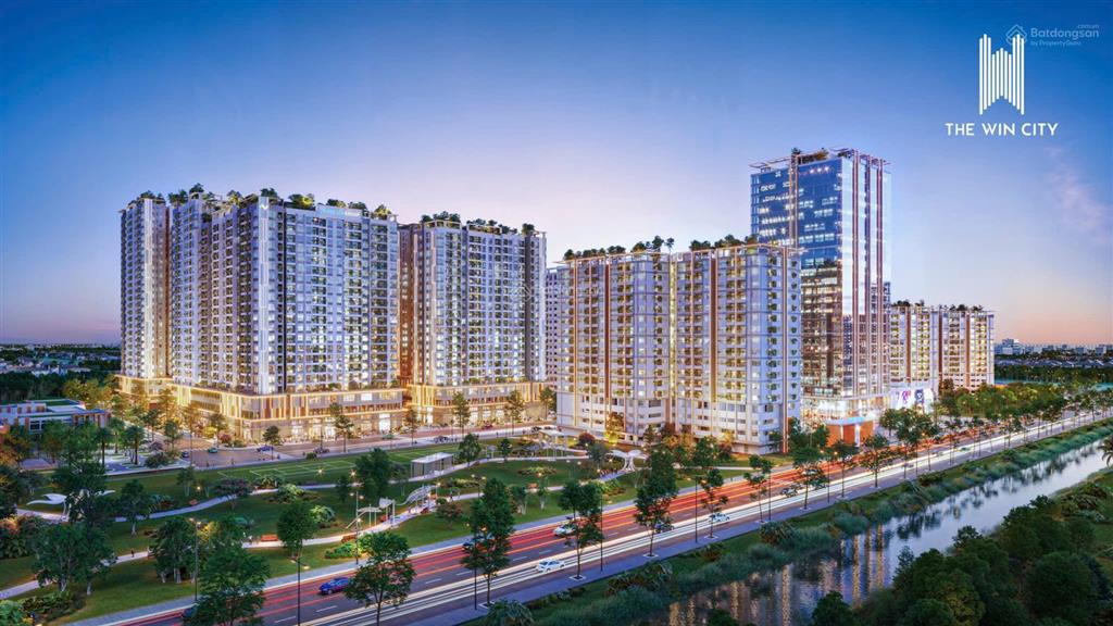 Bán căn hộ the win city, 44,4m2 giá full vat 1.57 tỷ. tt 36 tháng.