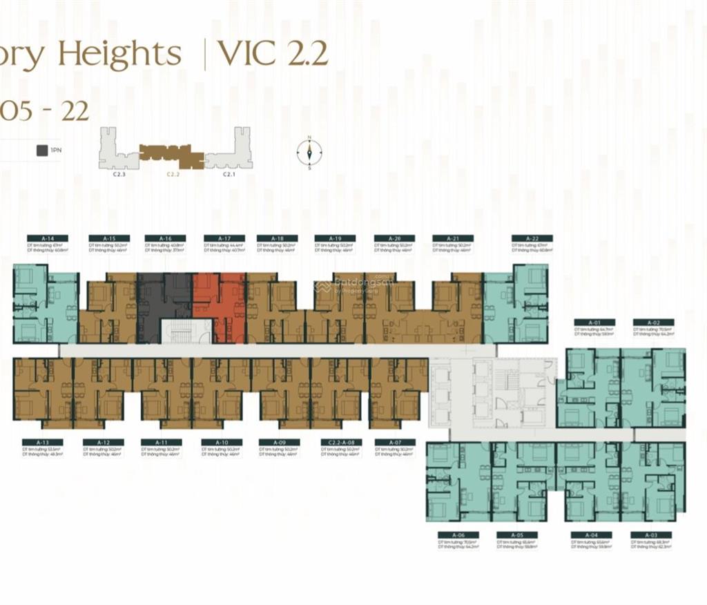 Bán căn hộ the win city, 44,4m2 giá full vat 1.57 tỷ. tt 36 tháng.