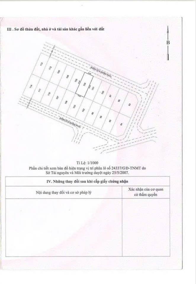Bán lô đất 240m2 tại kdc phú lợi, chỉ 38.22 triệu/m2