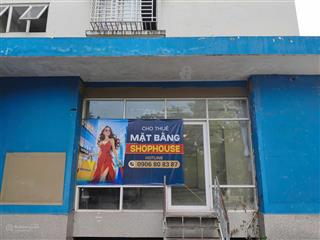 Chính chủ cho thuê 255m2 shophouse d1 phú lợi, quận 8