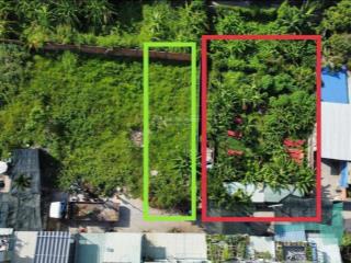 Chủ gởi bán lô đất ngang 5m full thổ cư 1 sẹc rạch nhà vuông, khu dân cư đông đúc.