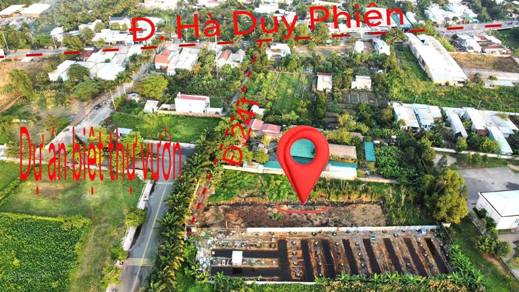 Chủ gởi bán lô đất 1041.8m2 thuộc khu dân cư giá 6 tỷ