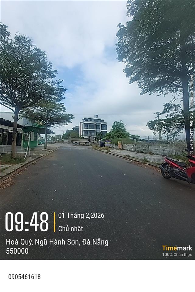 Bán lô đất 148m2 đường đạm phương, hòa quý, ngũ hành sơn, đà nẵng. ngang 8m
