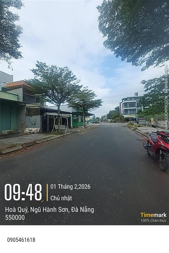 Bán lô đất 148m2 đường đạm phương, hòa quý, ngũ hành sơn, đà nẵng. ngang 8m