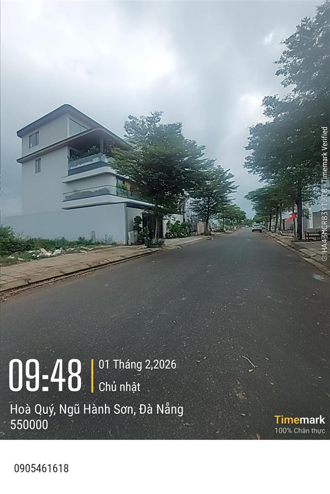 Bán lô đất 148m2 đường đạm phương, hòa quý, ngũ hành sơn, đà nẵng. ngang 8m