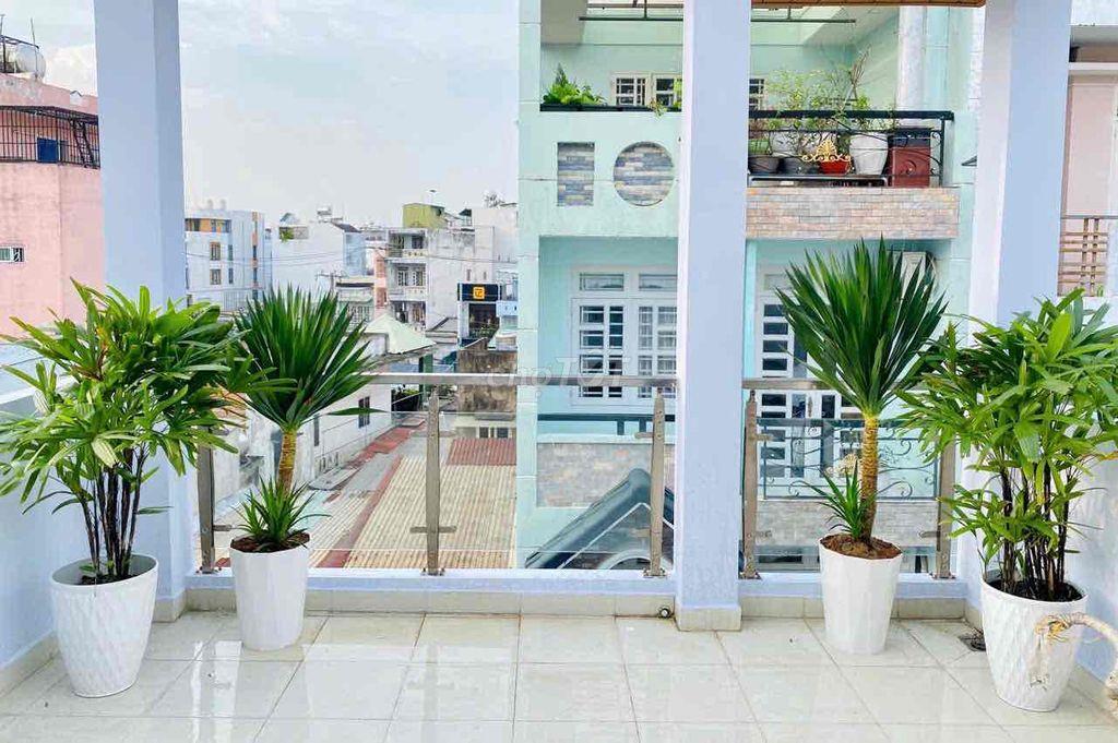 nhà chỉ cho gia đình ở mới sạch sẽ hẽm an ninh gần sân bay