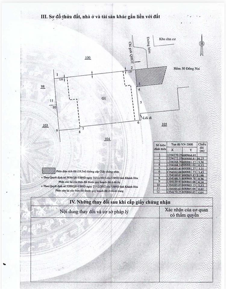 Bán lô đất giá rẻ hẻm ô tô đường đồng nai, phường phước hải, nam nha trang, giá đầu tư