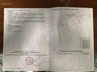 Bán lô góc 32m mặt tiền thôn đắc lộc xã vĩnh phương bắc nha trang