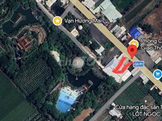 Đất Thổ cư mặt tiền Quốc Lộ 91 chắn trước KDL Vạn Hương Mai