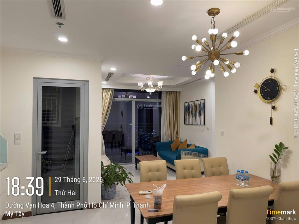 Chính chủ gửi cho thuê liền 2pn, giá 19 triệu/tháng, diện tích 80m2 tại vinhomes central park