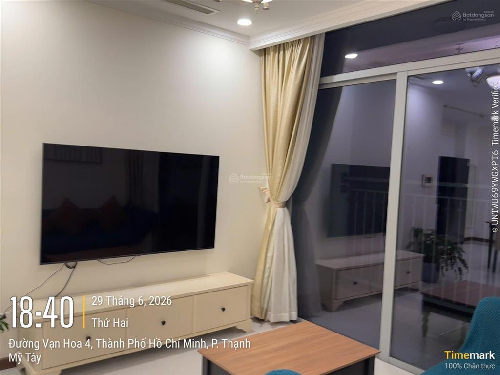 Chính chủ gửi cho thuê liền 2pn, giá 19 triệu/tháng, diện tích 80m2 tại vinhomes central park