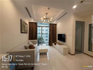 Tôi cần cho thuê căn hộ vinhomes central park 2pn 80m² nội thất sang trọng view thoáng, giá tốt