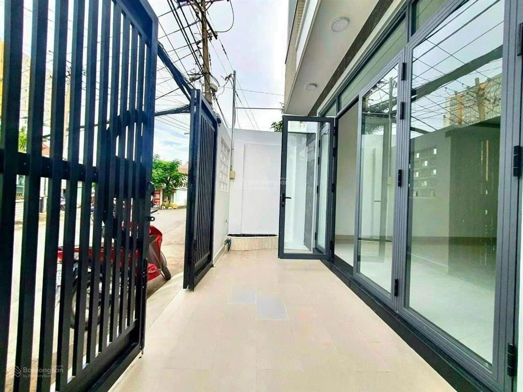 Nhà mới 3 tầng thạnh mỹ lợi mặt tiền đường số xe hơi tránh nhau. ngang 6m, cách nguyễn thị định 50m