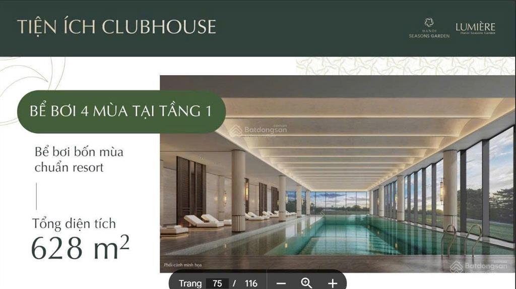Em độc quyền căn 1pn tts 6,5 tỷ giá tốt toà l2 dự án chung cư hanoi seasons garden