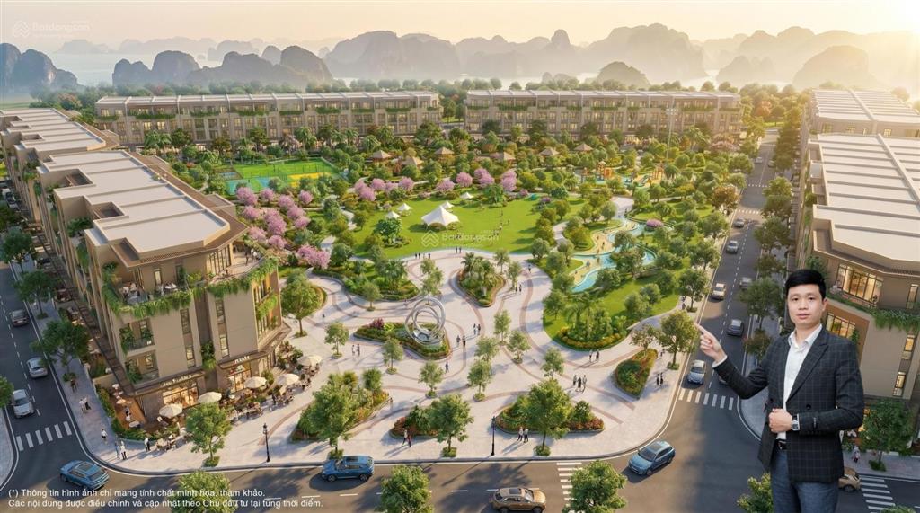 Biệt thự song lập view vườn hoa, ngay sát biển, dt 162m2, giá sau chiết khấu 11,031 tỷ